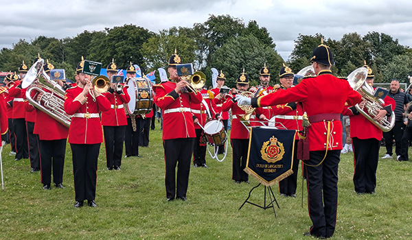 Saluting the Duke of Lancaster’s Regiment