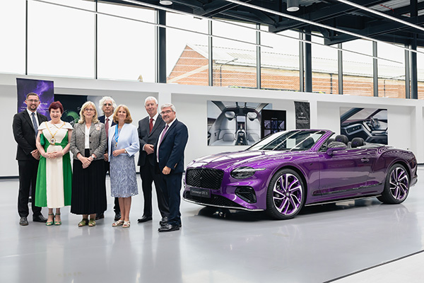 New Paint Workshop at Bentley Motors, Crewe